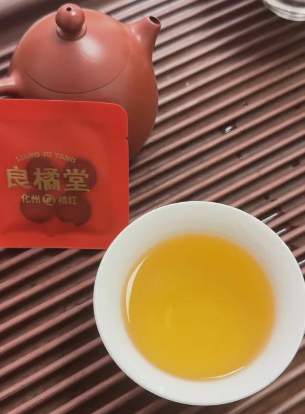 秋季多喝橘红茶嗓子和肺都舒服了！